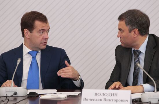 Д.Медведев посетил Первый МГМУ им.И.М.Сеченова