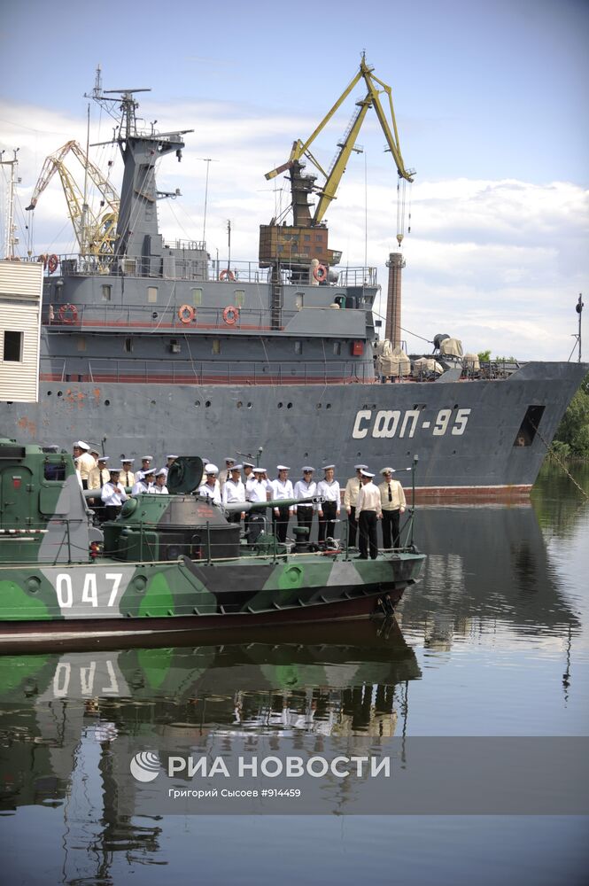 Служба на Каспийской флотилии ВМФ России