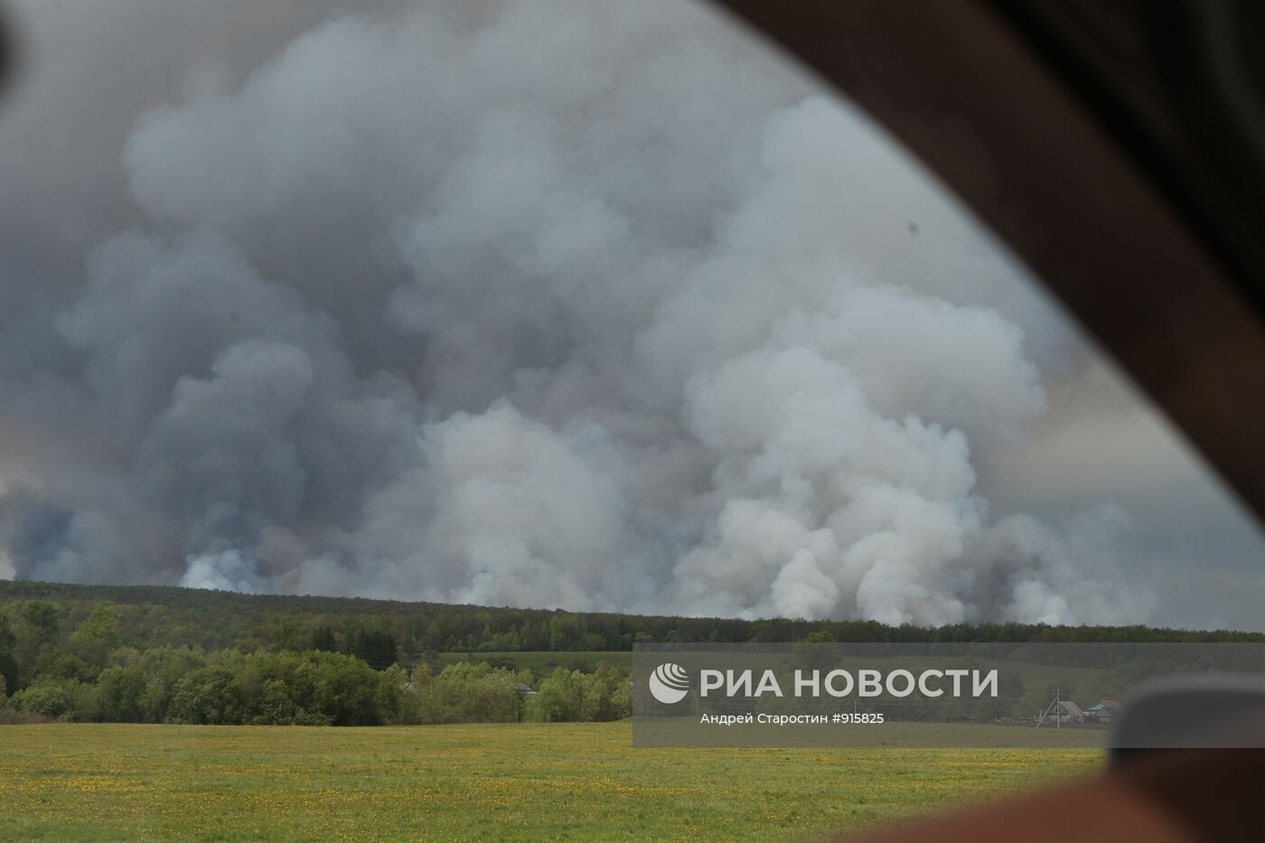 В воинской части в Башкирии возник пожар