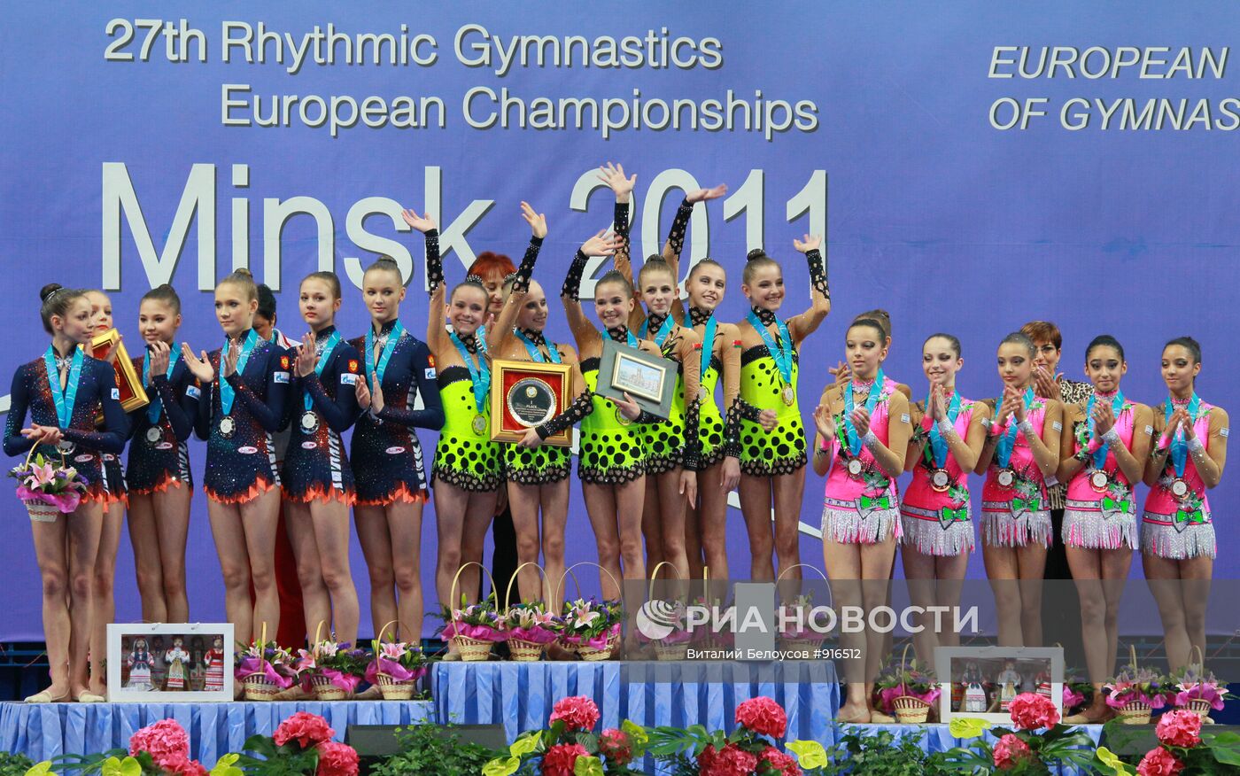 Художественная гимнастика. Чемпионат Европы. Второй день