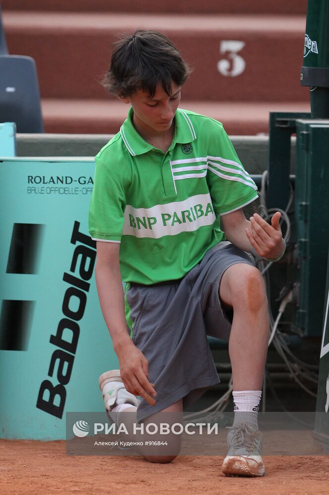 Теннис. Ролан Гаррос - 2011. Седьмой день