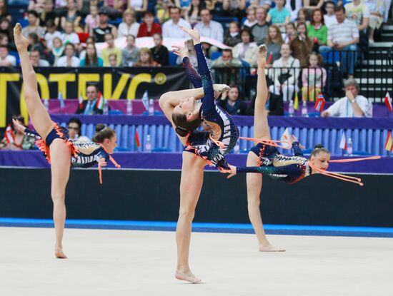 Художественная гимнастика. Чемпионат Европы. Третий день