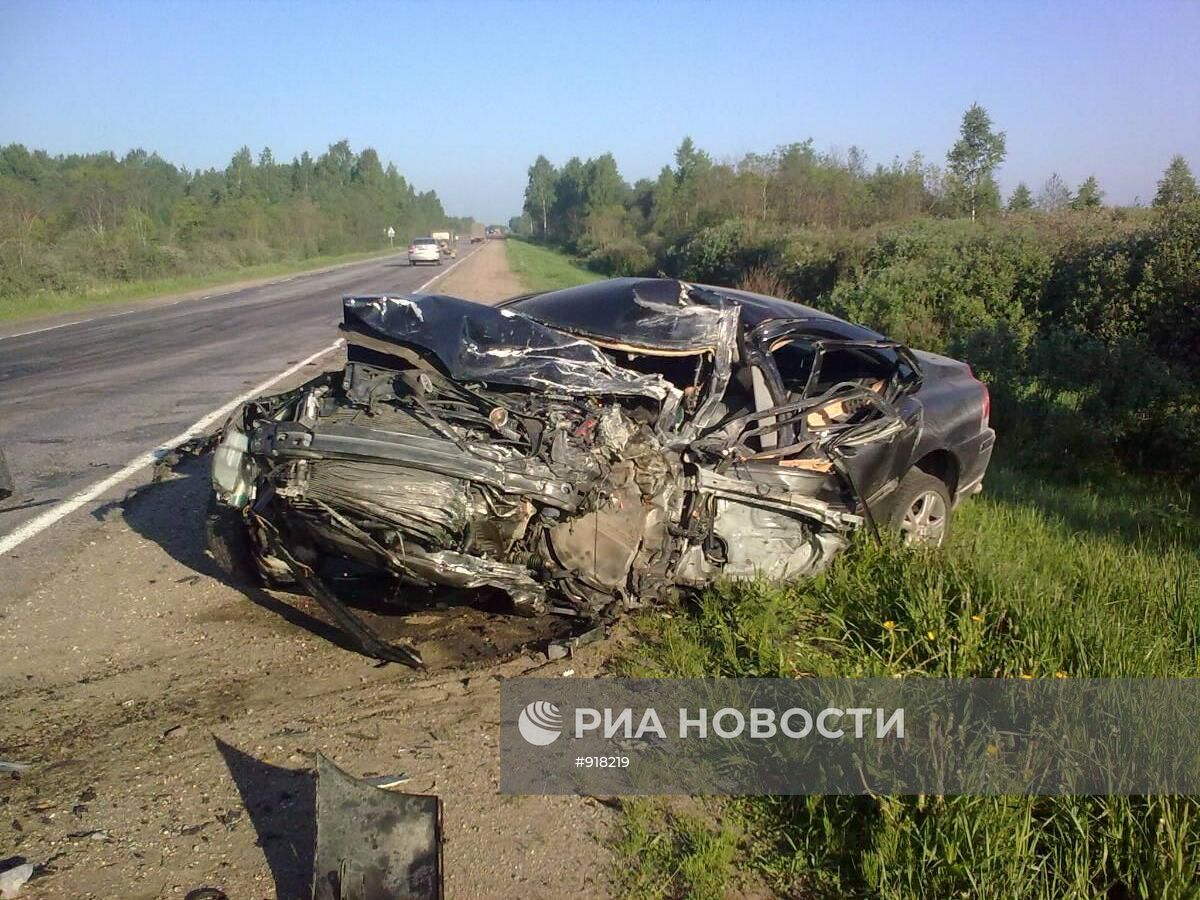 ДТП с автобусом в Тверской области