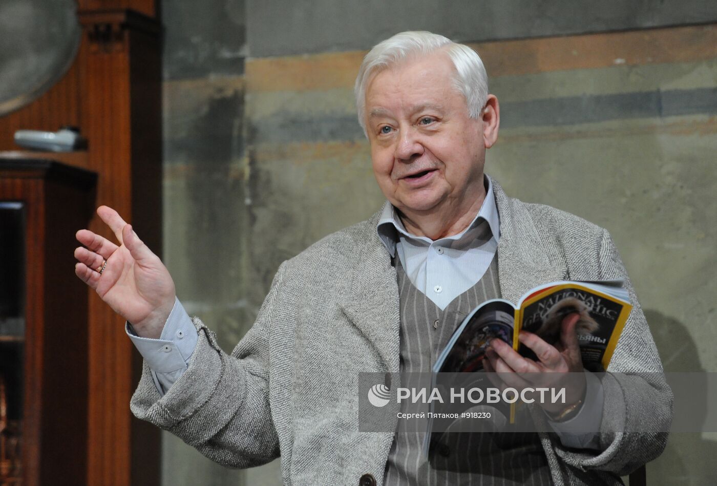 Пресс-прогон спектакля "Чайка" в постановке К.Богомолова