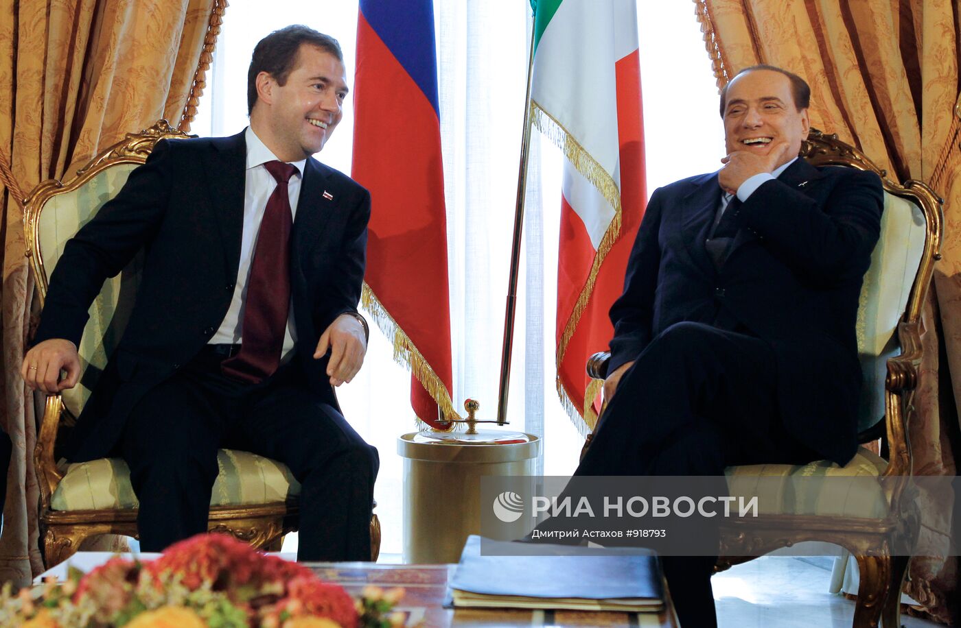 Рабочий визит Дмитрия Медведева в Италию