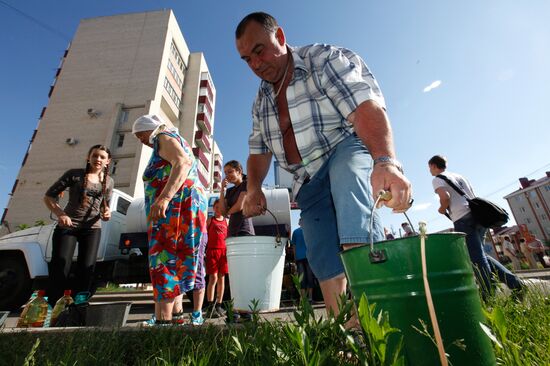Из-за аварии на водопроводе жители Ставрополя остались без воды