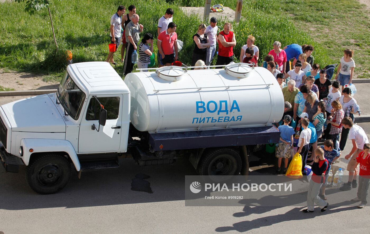 Из-за аварии на водопроводе жители Ставрополя остались без воды