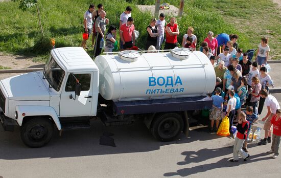 Из-за аварии на водопроводе жители Ставрополя остались без воды