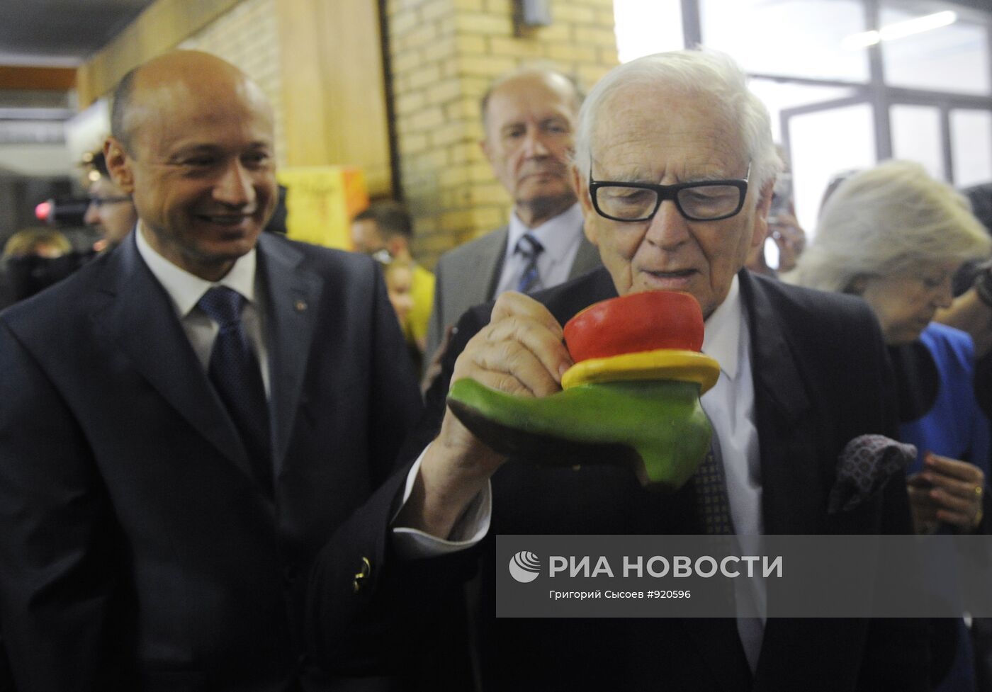 Мастер-класс Пьера Кардена в МГУДиТ