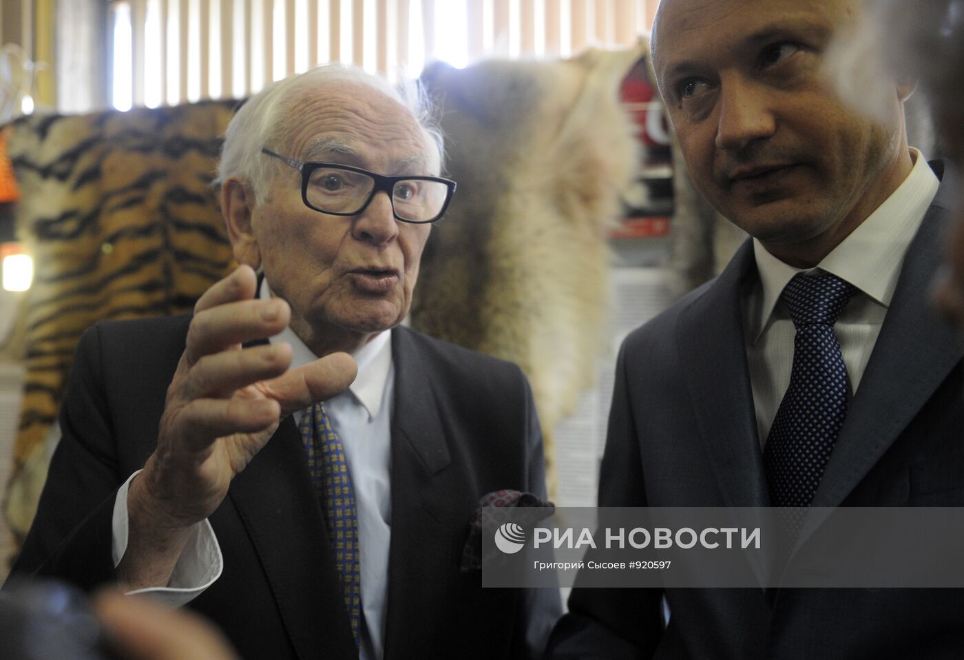 Мастер-класс Пьера Кардена в МГУДиТ