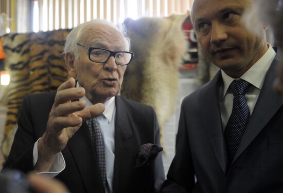 Мастер-класс Пьера Кардена в МГУДиТ