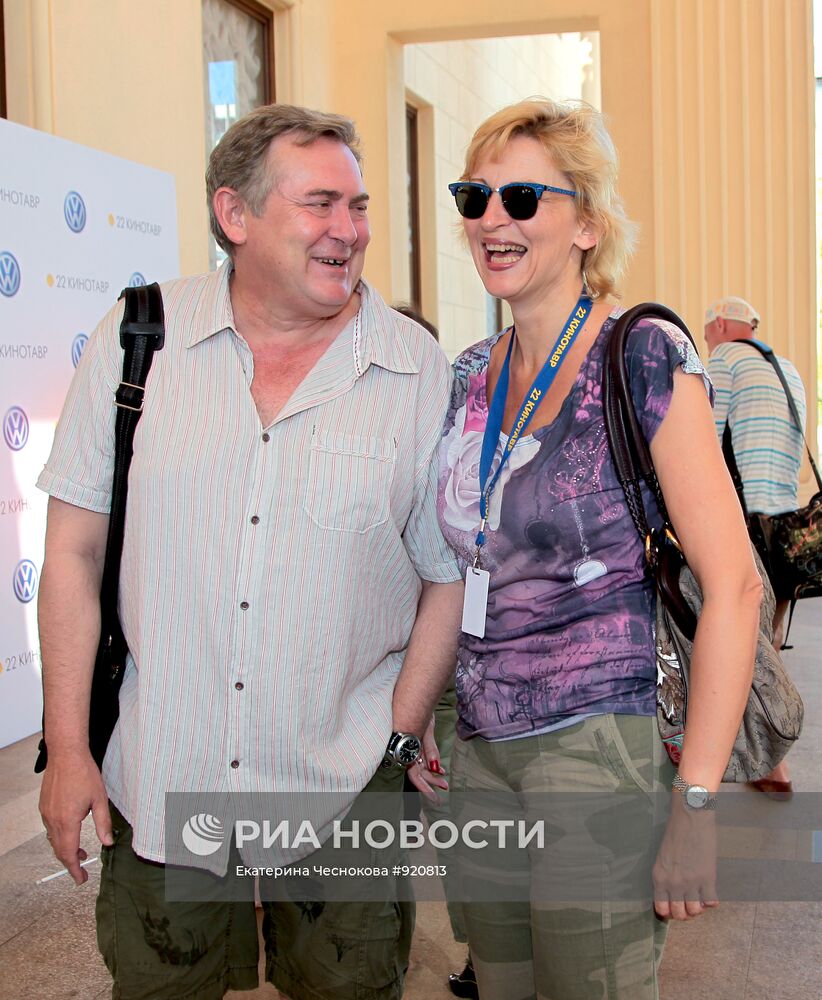 Юрий Стоянов с супругой Еленой