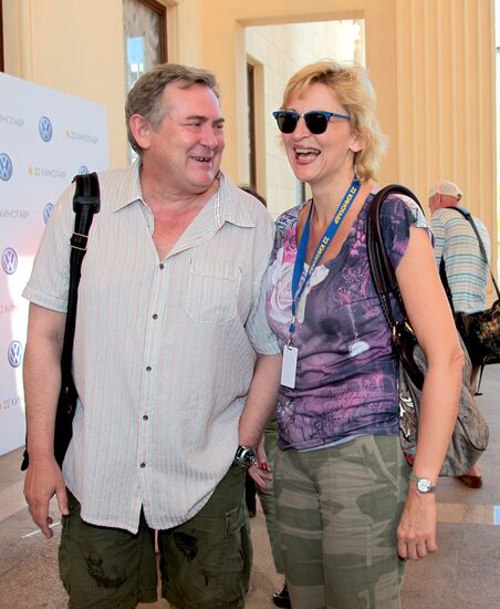 Юрий Стоянов с супругой Еленой