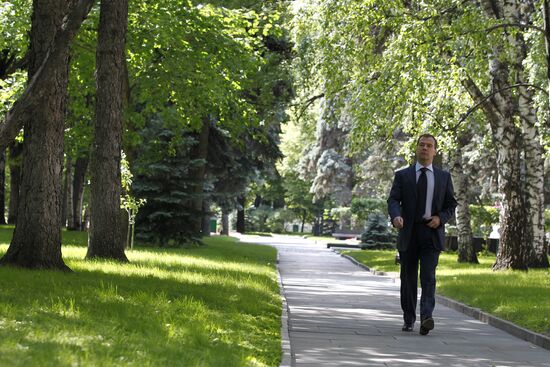 Д.Медведев встретился в Кремле с экологами