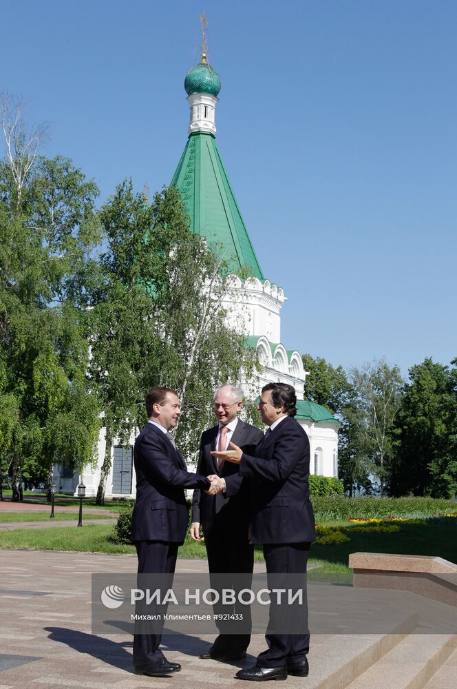 Саммит Россия-ЕС в Нижнем Новгороде