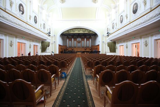 Освящение Большого зала Московской консерватории