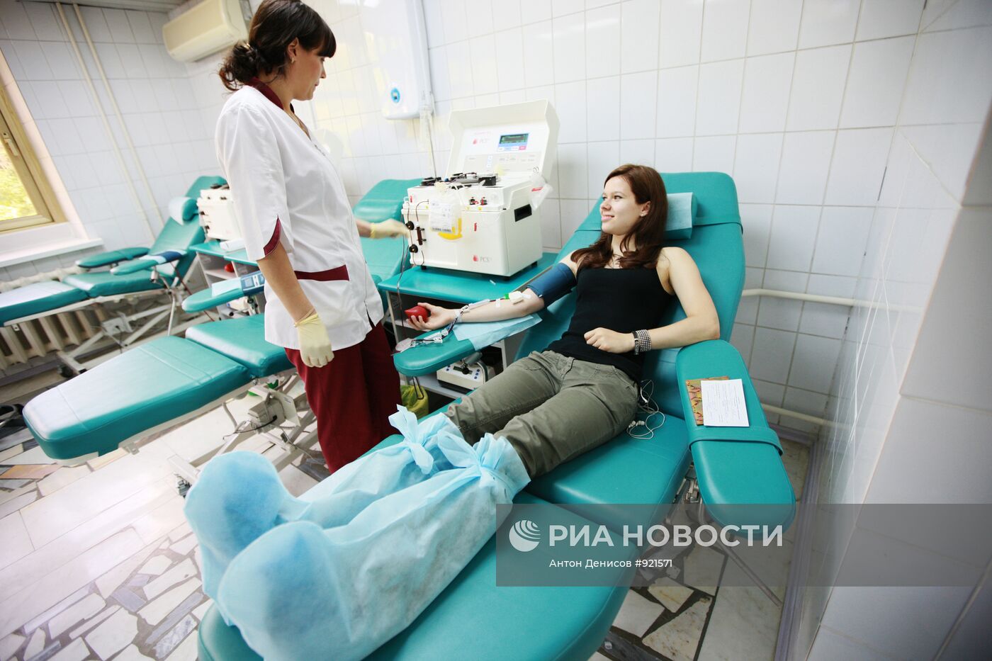 Работа центра переливания крови ФМБА России