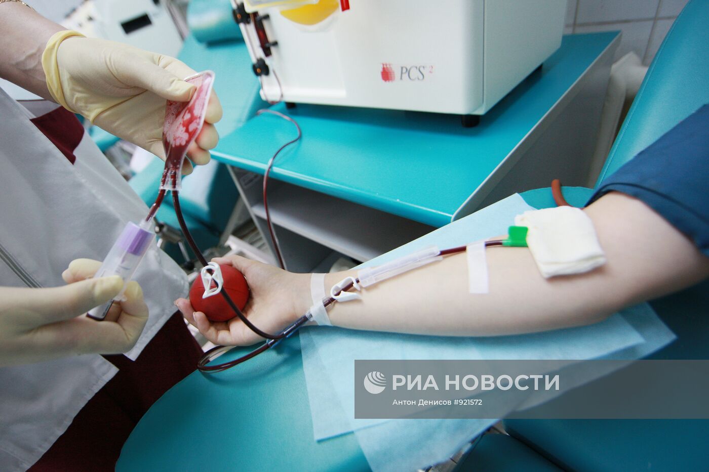 Работа центра переливания крови ФМБА России