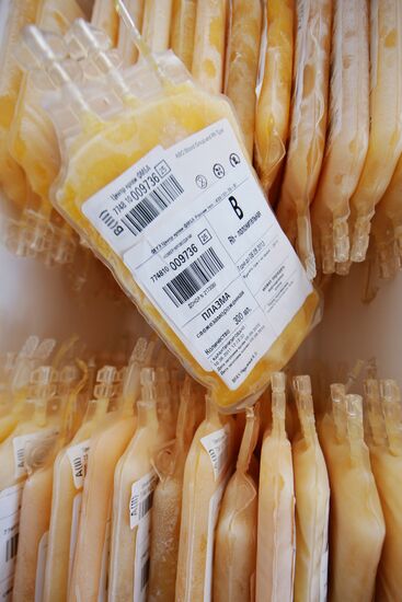 Работа центра переливания крови ФМБА России