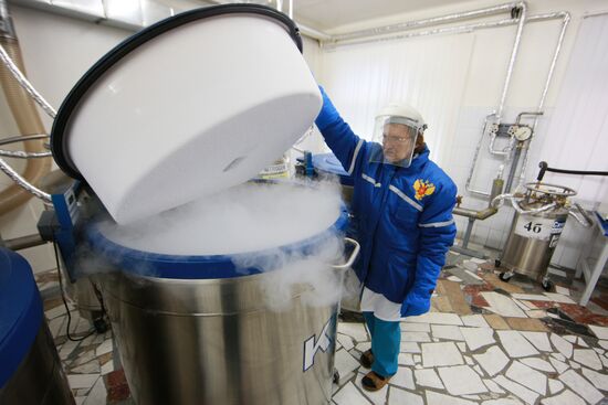 Работа центра переливания крови ФМБА России