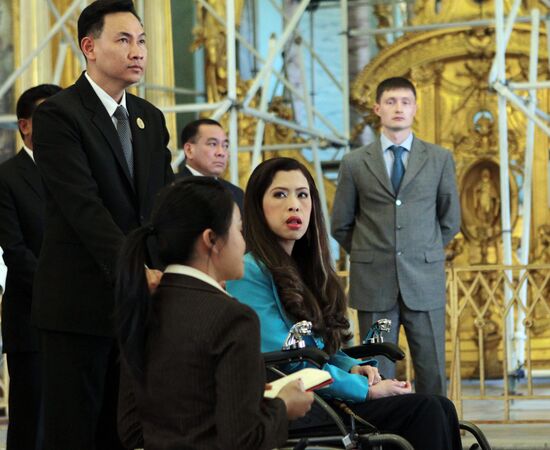 Визит принцессы Таиланда Чулабхорн в Санкт-Петербург