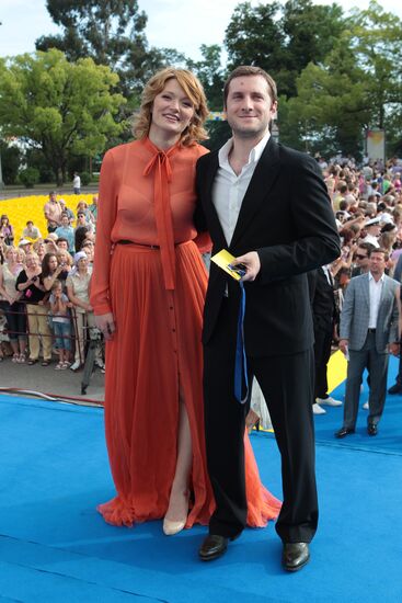 Надя Михалкова с супругом Резо Гигинеишвили