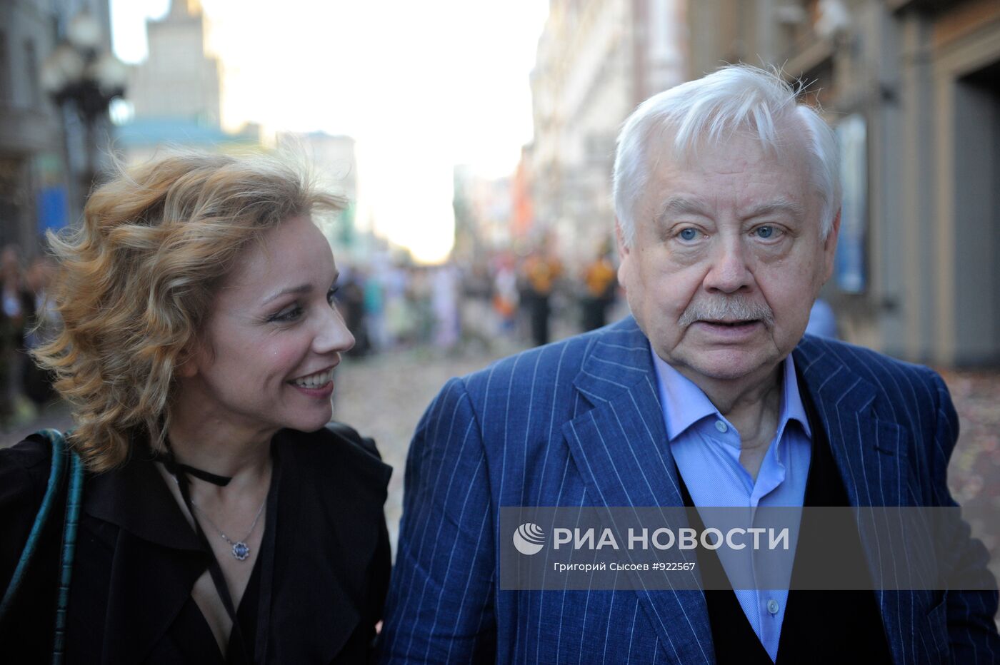 Олег Табаков и Марина Зудина