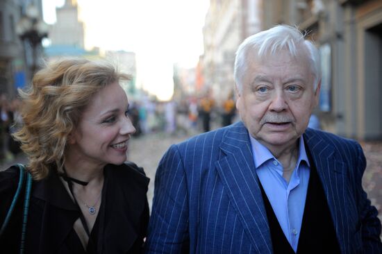 Олег Табаков и Марина Зудина
