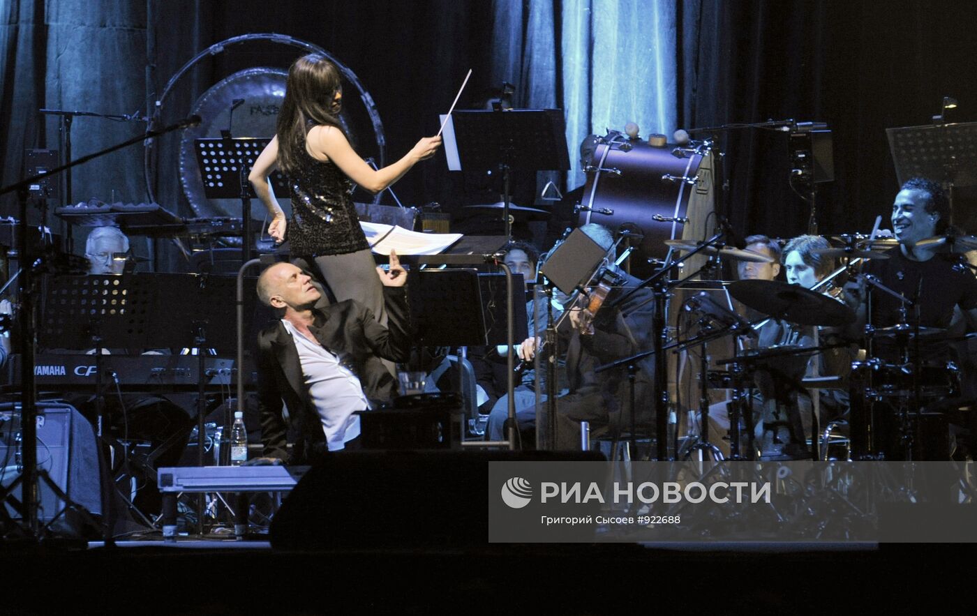 Концерт музыканта Стинга в рамках тура Symphonicity