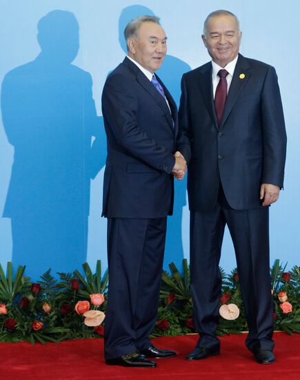 Нурсултан Назарбаев и Ислам Каримов