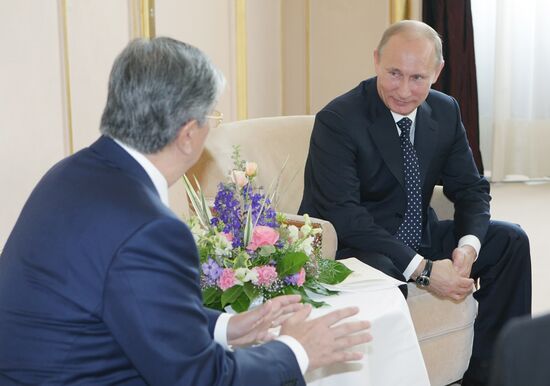 Рабочий визит премьер-министра РФ В.Путина в Швейцарию