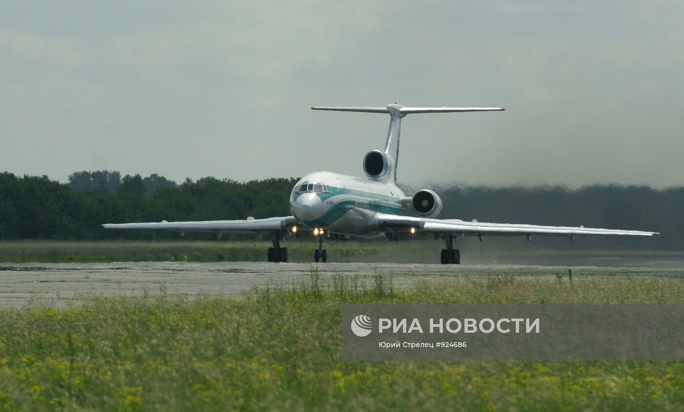Самолет Ту-154М, аварийно севший в Коми, отремонтирован