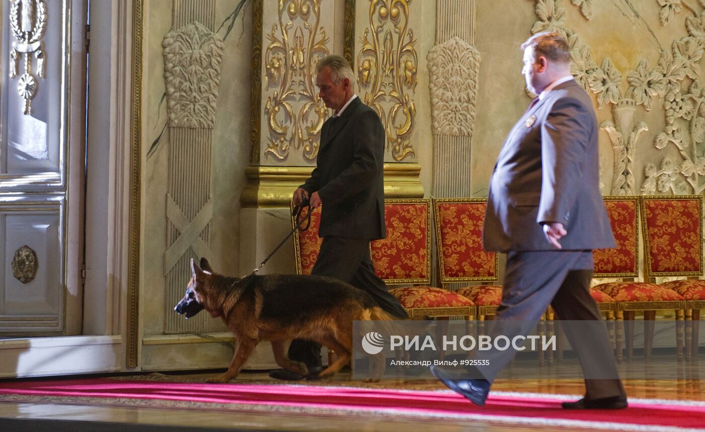 Прогон оперы Николая Римского-Корсакова "Золотой петушок"