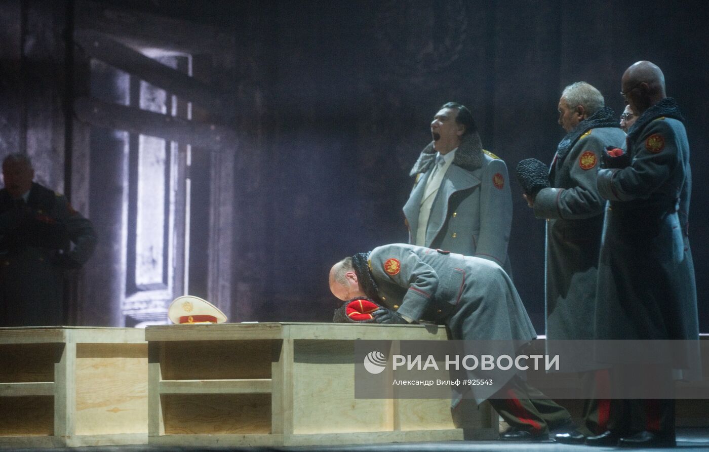 Прогон оперы Николая Римского-Корсакова "Золотой петушок"