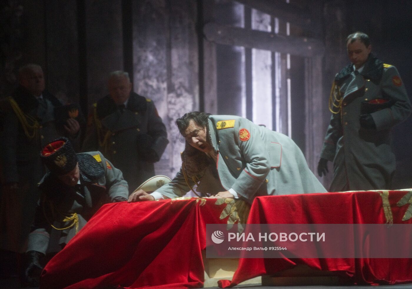 Прогон оперы Николая Римского-Корсакова "Золотой петушок"