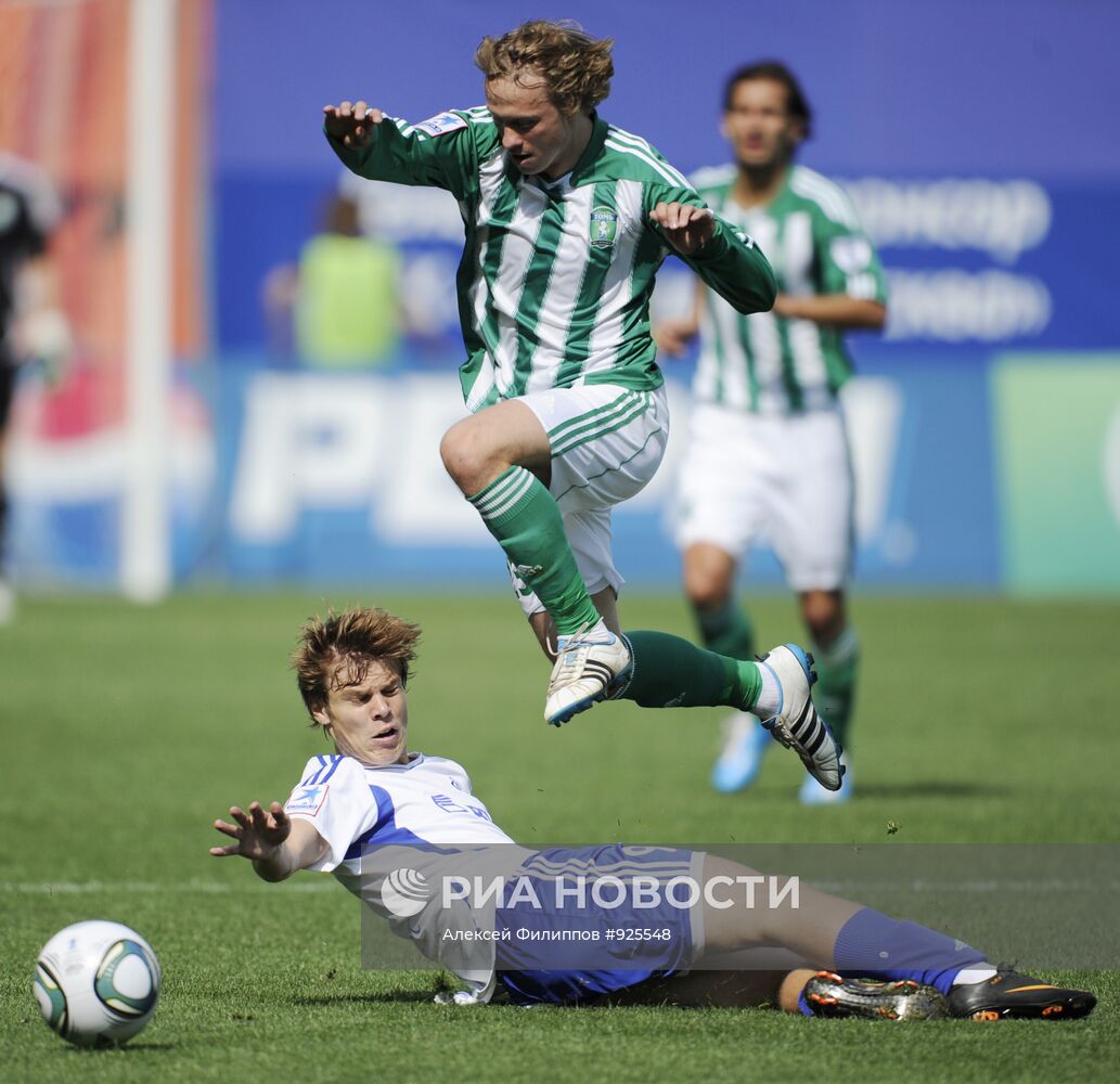 Футбол. РФПЛ. Матч "Динамо" - "Томь"