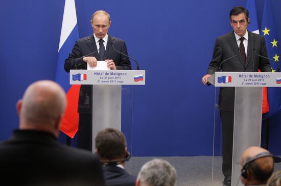 Визит Владимира Путина в Париж