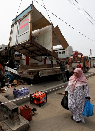 Ликвидация вещевого рынка во Владивостоке