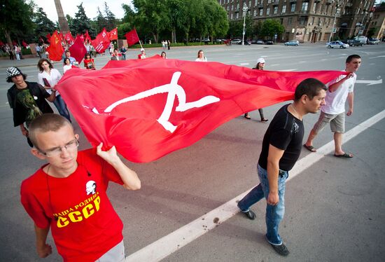 Митинг КПРФ в Волгограде