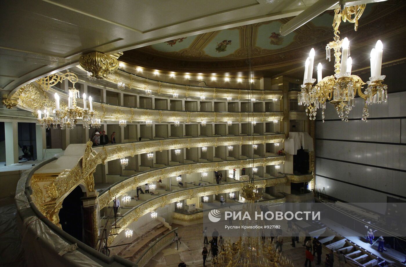 Реконструкция Зрительного зала Большого театра
