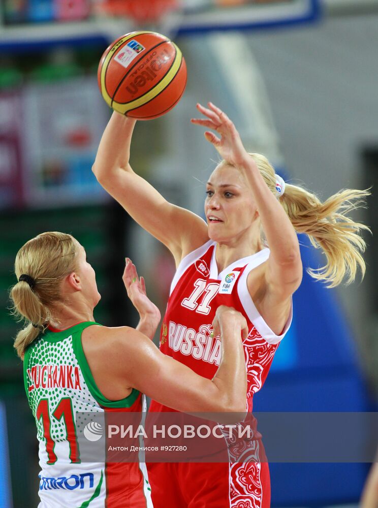 Баскетбол. Чемпионат Европы. Матч Белоруссия - Россия