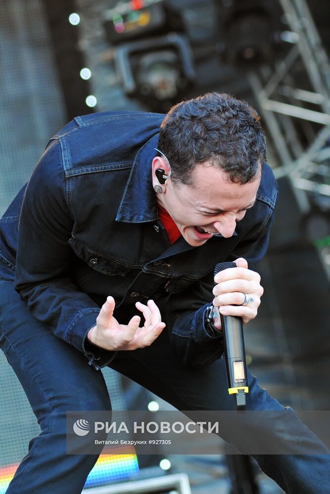 Концерт группы Linkin Park в Москве