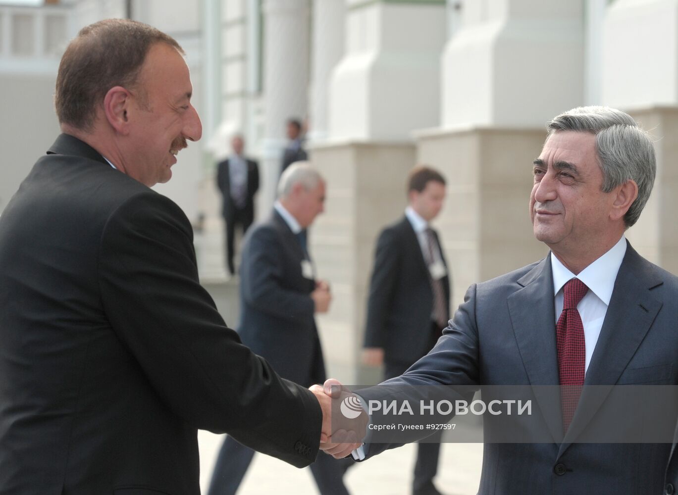 И.Алиев и С.Саргсян