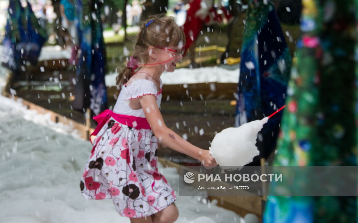 Открытие "Зимнего городка" в ЦПКиО им. А.М.Горького