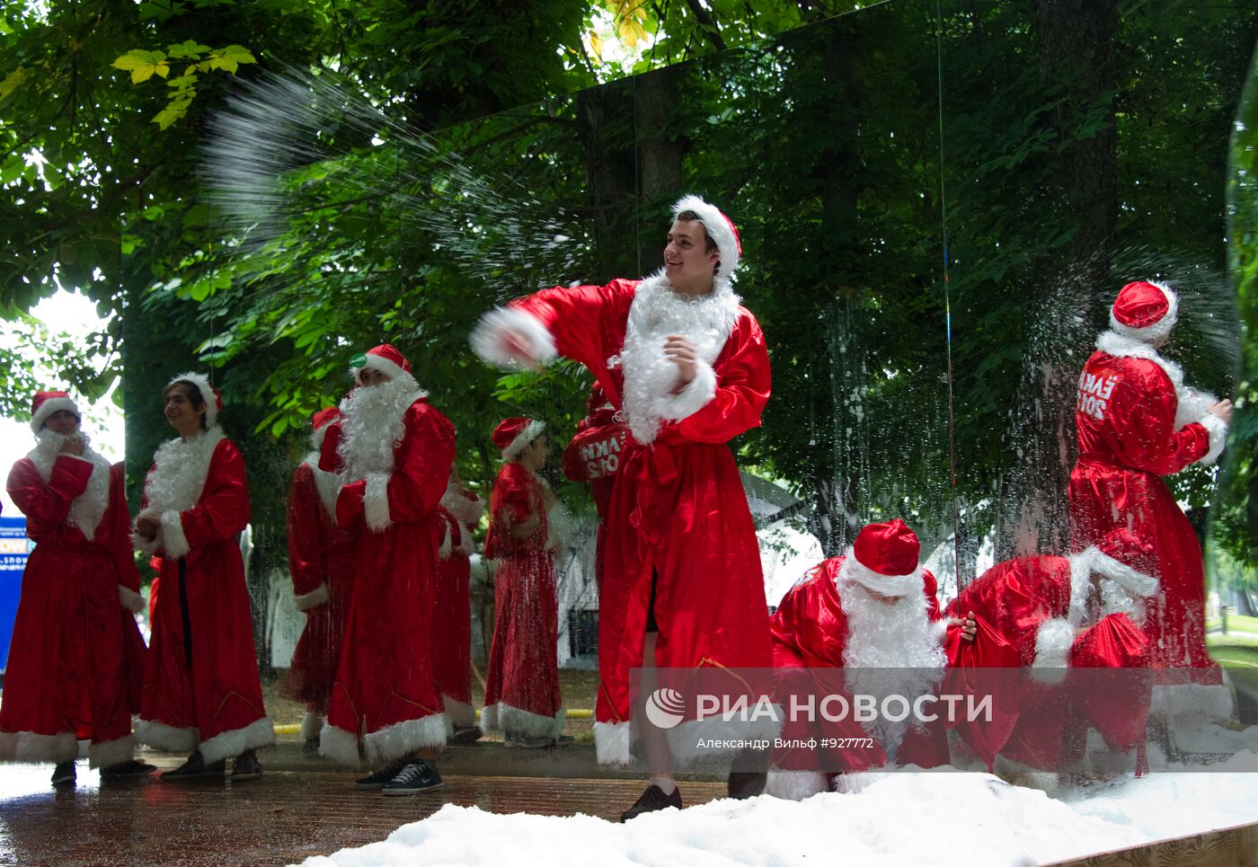 Открытие "Зимнего городка" в ЦПКиО им. А.М.Горького