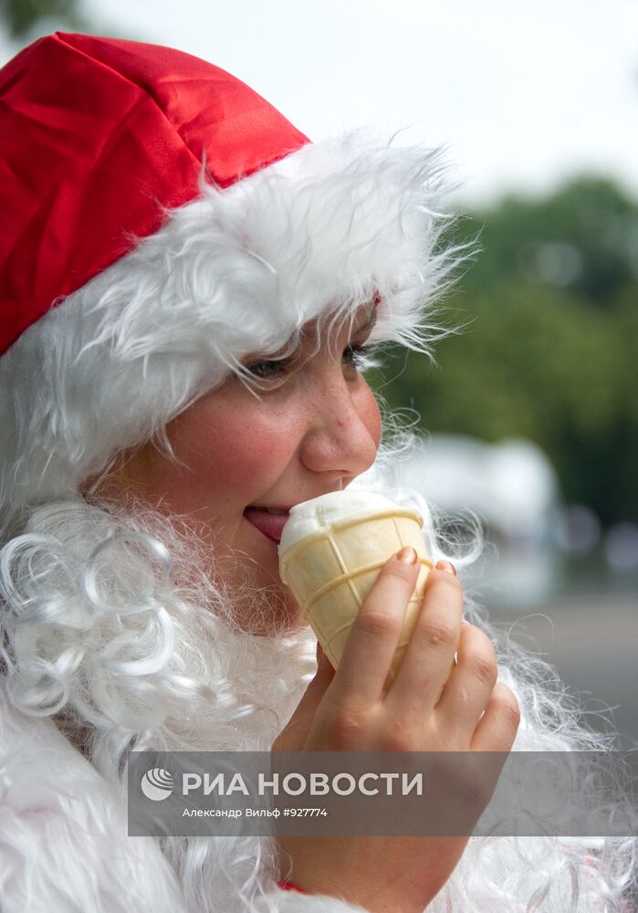 Открытие "Зимнего городка" в ЦПКиО им. А.М.Горького