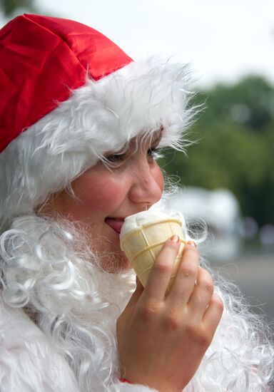 Открытие "Зимнего городка" в ЦПКиО им. А.М.Горького