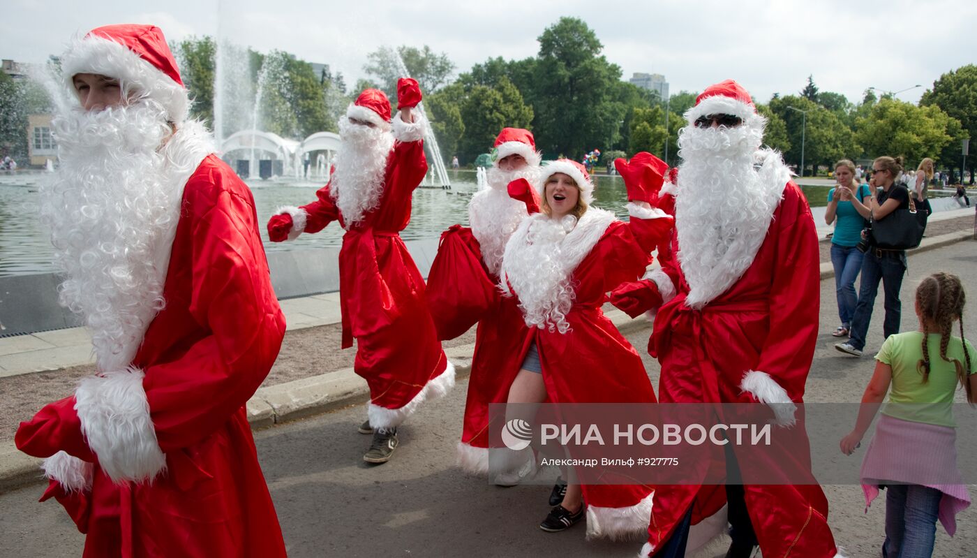 Открытие "Зимнего городка" в ЦПКиО им. А.М.Горького