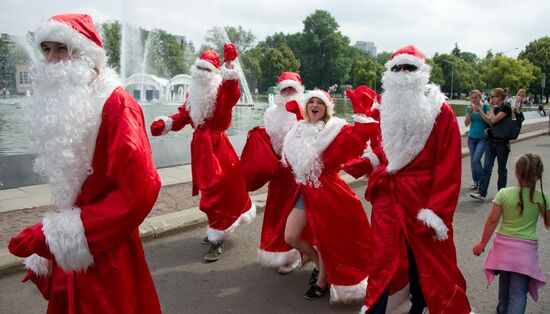 Открытие "Зимнего городка" в ЦПКиО им. А.М.Горького