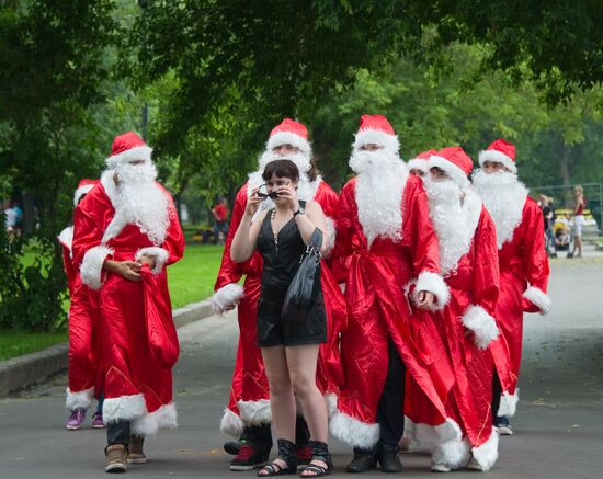Открытие "Зимнего городка" в ЦПКиО им. А.М.Горького